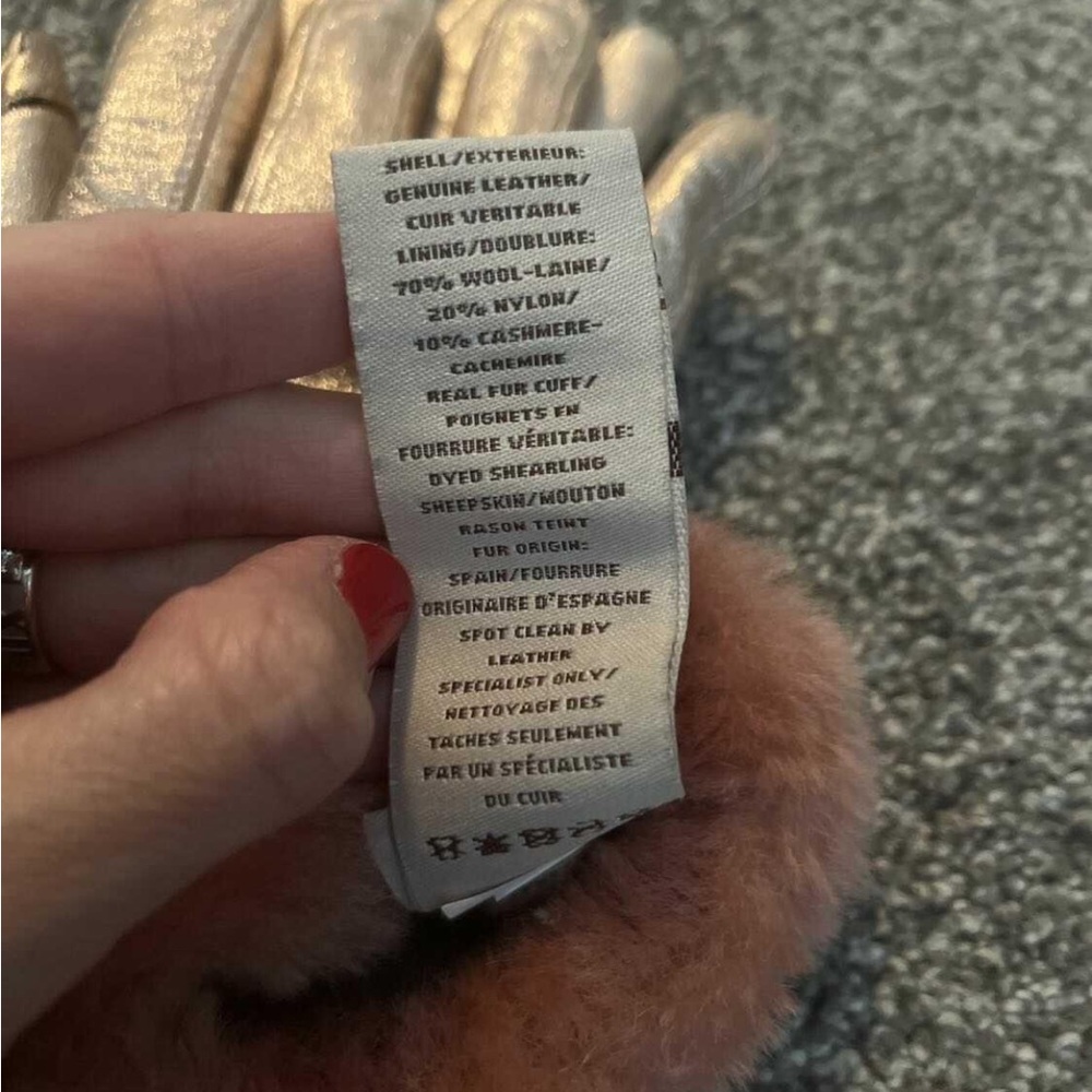 UGG tech friendly gloves small - Picture 3 of 6